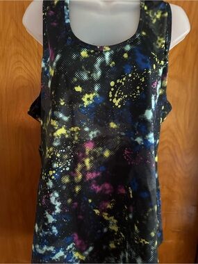 Lukka Lux XXL NWT Multicolor Racerback Athletic Tank